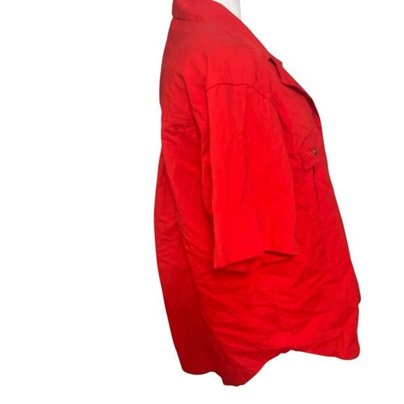 Vintage Women LizWear Button Down
Red Shirt NWT Large headstock pockets - Picture 6 of 14
